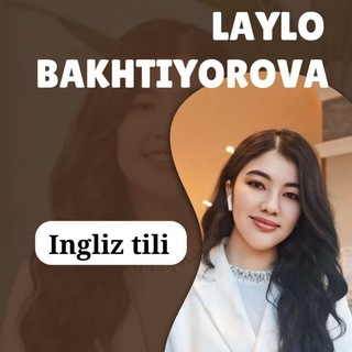 Telegram profile photo for English_with_Laylo