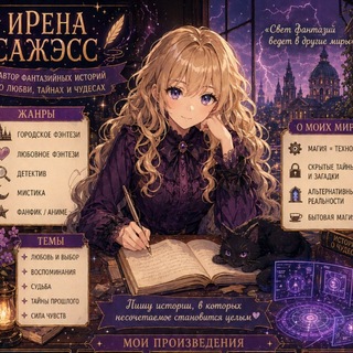 Telegram profile photo for хаос мыслей Ирены Сажэ́сс