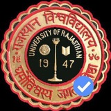 Telegram profile photo for RAJASTHAN UNIVERSITY JAIPUR