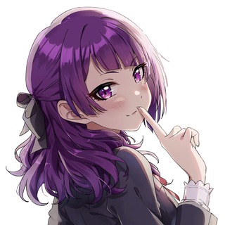 Telegram profile photo for Onee-san's Purple Hair Overload