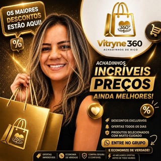 Telegram profile photo for Vitryne 360 🛍 Achadinhos de Rico✨