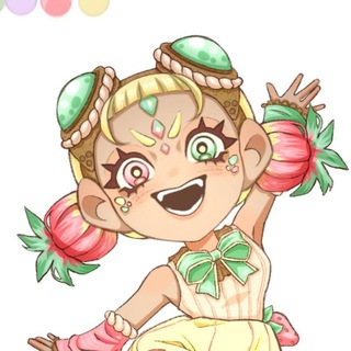 Telegram profile photo for just strawberries!!