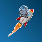 Telegram profile photo for Rhino’s Rocketship - NO PAID CALLS