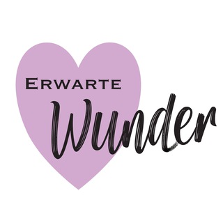Telegram profile photo for Erwarte Wunder 💗
