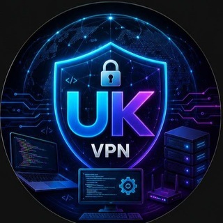 Telegram profile photo for UK VPN