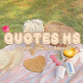 Telegram profile photo for ✎ᝰ┆QUOTES HS 🌷🍯