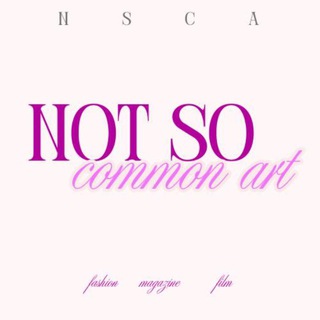 Telegram profile photo for NSCA - Not So Common Art