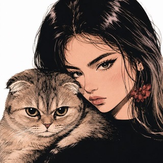 Telegram profile photo for A Witch and Her Cat