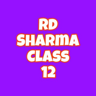Telegram profile photo for RS Aggarwal Class 8 9 10 11 12