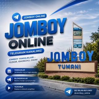 Telegram profile photo for Jomboy online | Расмий канал