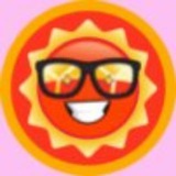 Telegram profile photo for sunwitglasses