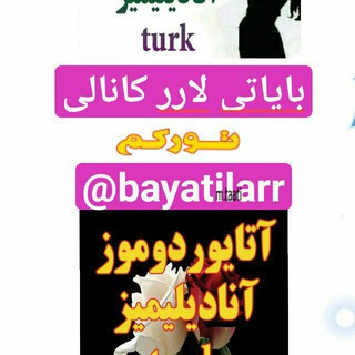 Telegram profile photo for بایاتی لارر @bayatilarr