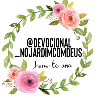 Telegram profile photo for 🍂No Jardim com Deus🍂🌻🍁