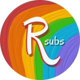 Telegram profile photo for Rainbow Subs 🌈