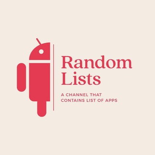 Telegram profile photo for Random Lists
