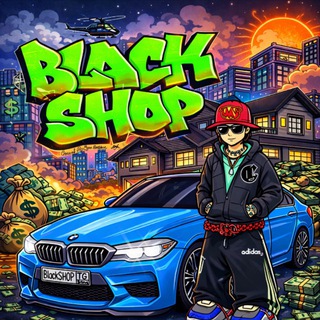 Telegram profile photo for BLACK SHOP