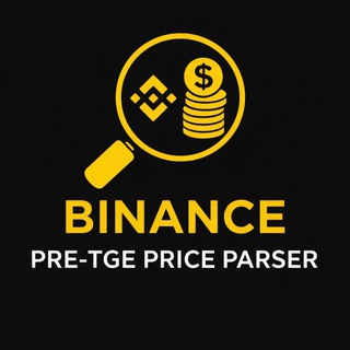 Telegram profile photo for Binance Pre-TGE Price Parser