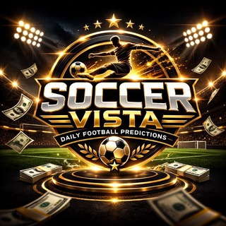 Telegram profile photo for SOCCERVISTA PREDICT β’β½οΈπΎπ