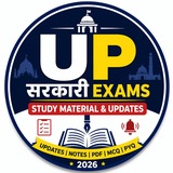 Telegram profile photo for UP Sarkari Exams | Free Study Material & Updates