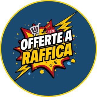 Telegram profile photo for ❌⚡️Offertearaffica⚡️❌Sconti Verificati Ogni Giorno