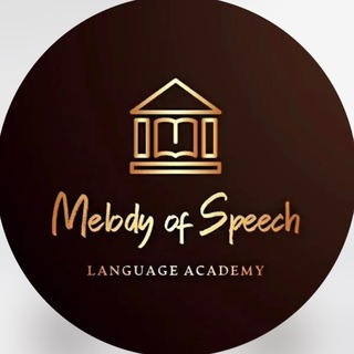 Telegram profile photo for Melody of Speech | Language Academy
