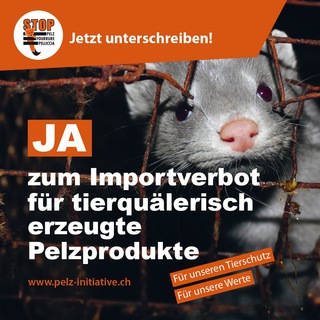 Telegram profile photo for Ja zum Importverbot für tierquälerisch erzeugte Pelzprodukte / Stopfleber / eine Einschränkung von Feuerwerk