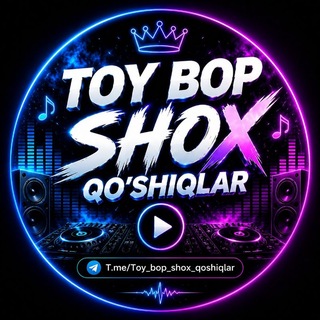 Telegram profile photo for TOY BOP QOʻSHIQLAR 🔊