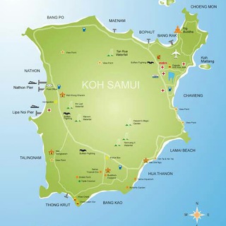 Telegram profile photo for САМУИ ЧАТ🌴(жители и отдыхающие)
