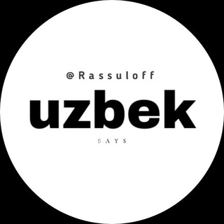 Telegram profile photo for Uzbek says: