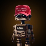 Telegram profile photo for TRUMP $GROK Announcement