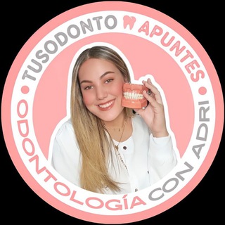 Telegram group profile photo for tusodontoapuntes • 🦷💗