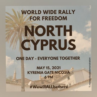 Telegram profile photo for 🌎 World Wide Demonstration North Cyprus 🌎
