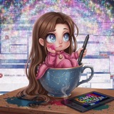 Telegram profile photo for чай с пеплОм рисует