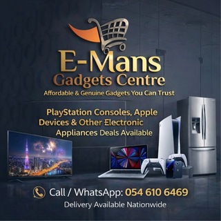 Telegram profile photo for E-Mans Gadgets Centre
