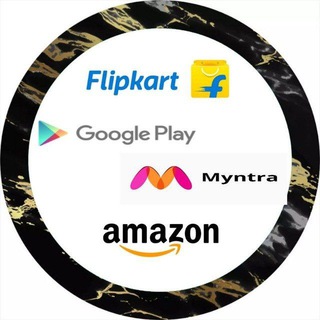 Telegram profile photo for Amazon , Flipkart , Myntra & Google Play Giftcard