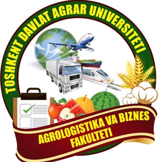 Telegram profile photo for 🇺🇿Agrologistika va biznes fakulteti kanali