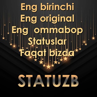 Telegram profile photo for Statuslar iqtiboslar, manoli so'zlar, kitob aforizm