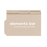 Telegram profile photo for Реклама в канале «elements bar • для дизайна »