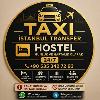 Telegram profile photo for Стамбул такси 🚖✈️İST.