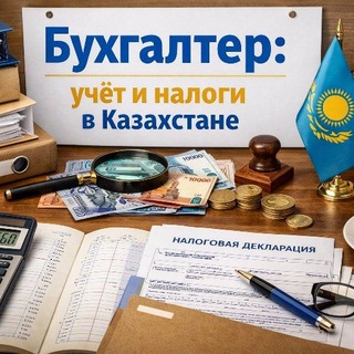Telegram profile photo for Бухгалтер: учет и налоги в Казахстане
