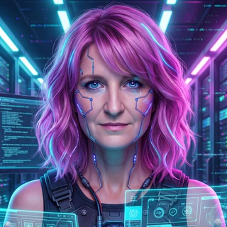 Telegram profile photo for AI фотосессии, клипы, креативы.