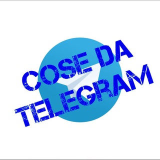 Telegram profile photo for Cose da Telegram