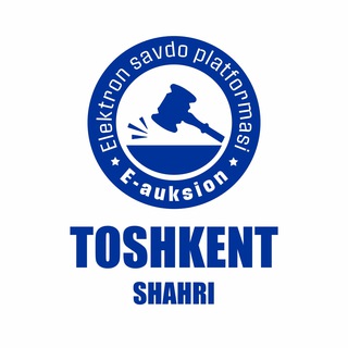 Telegram profile photo for E-auksion_Toshkent_shahar