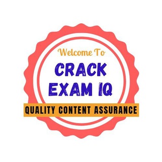 Telegram profile photo for Crack Exam IQ | AIIMS CRE 2026