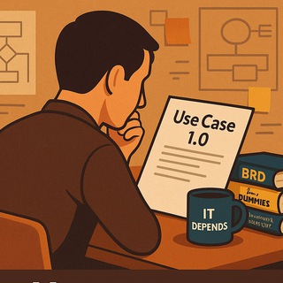 Telegram profile photo for Читатель Use Case'ов