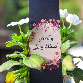 Telegram profile photo for وَأَنَّهُ هُوَ أَضْحَكَ وَأَبْكَىٰ 🪴🪻