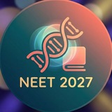 Telegram profile photo for NEET 2027 LATEST STUDY MATERIALS