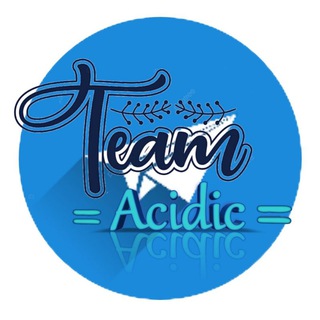 Telegram profile photo for Team Acidic ✨⚡