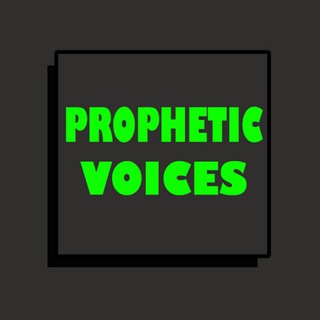 Telegram profile photo for Prophetic Voices