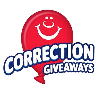 Telegram profile photo for Correction Giveaways